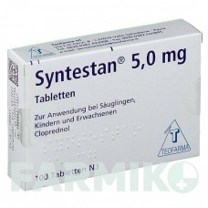 СИНТЕСТАН (SYNTESTAN) 5 мг таблетки 100 шт - Клопреднол TEOFARMA