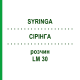 СІРІНГА (SYRINGA) LM 30 розчин 10 мл - Гомеопатія ARCANA DR.SEWERIN