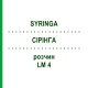 СІРІНГА (SYRINGA) LM 4 розчин 10 мл - Гомеопатія ARCANA DR.SEWERIN