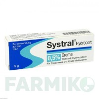 СИСТРАЛ (SYSTRAL) 0,5% крем 5 г - Гідрокортизон MEDA PHARMA