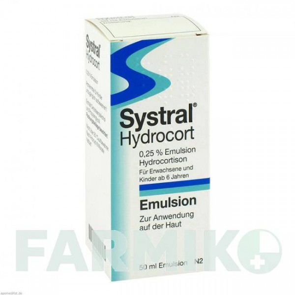 СИСТРАЛ (SYSTRAL) эмульсия 50 мл - Гидрокортизон MEDA PHARMA