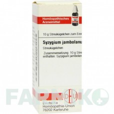 СИЗИГИУМ ДЖАМБОЛАНУМ (SYZYGIUM JAMBOLANUM) D 10 глобули 10 г - Гомеопатия DHU