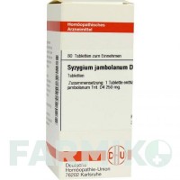СІЗІГІУМ ДЖАМБОЛАНУМ (SYZYGIUM JAMBOLANUM) D 4 таблетки 80 шт - Гомеопатія DHU
