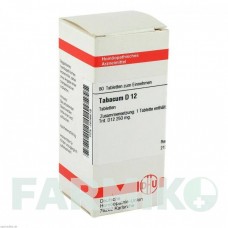 ТАБАКУМ (TABACUM) D 12 таблетки 80 шт - Гомеопатия DHU