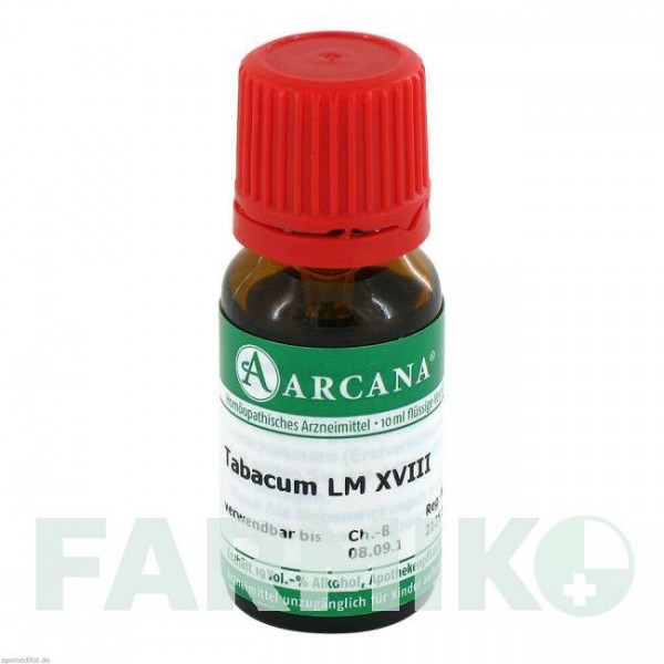 ТАБАКУМ (TABACUM) LM 18 розчин 10 мл - Гомеопатія ARCANA DR.SEWERIN