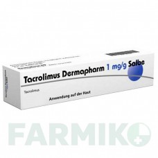 ТАКРОЛІМУС (TACROLIMUS) 1 мг/г мазь 10 г - Такролімус DERMAPHARM