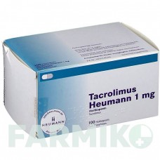 ТАКРОЛИМУС (TACROLIMUS) 1 мг капсулы 50 шт - Такролимус HEUMANN PHARMA