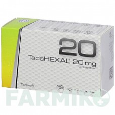 ТАДАГЕКСАЛ (TADAHEXAL) 20 мг таблетки 12 шт - Тадалафил HEXAL