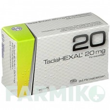 ТАДАГЕКСАЛ (TADAHEXAL) 20 мг таблетки 24 шт - Тадалафил HEXAL