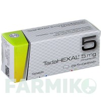 ТАДАГЕКСАЛ (TADAHEXAL) 5 мг таблетки 28 шт - Тадалафіл HEXAL