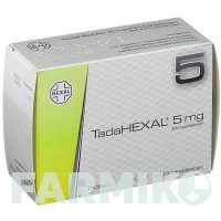 ТАДАГЕКСАЛ (TADAHEXAL) 5 мг таблетки 84 шт - Тадалафіл HEXAL
