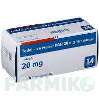 ТАДАЛ ПАХ (TADAL PAH) 20 мг таблетки 56 шт - Тадалафил 1 A PHARMA