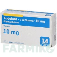 ТАДАЛАФИЛ (TADALAFIL) 10 мг таблетки 24 шт - Тадалафил 1 A PHARMA