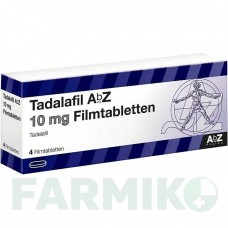 ТАДАЛАФИЛ (TADALAFIL) 10 мг таблетки 4 шт - Тадалафил ABZ PHARMA