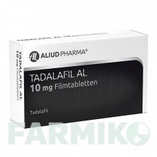 ТАДАЛАФИЛ (TADALAFIL) 10 мг таблетки 4 шт - Тадалафил ALIUD PHARMA