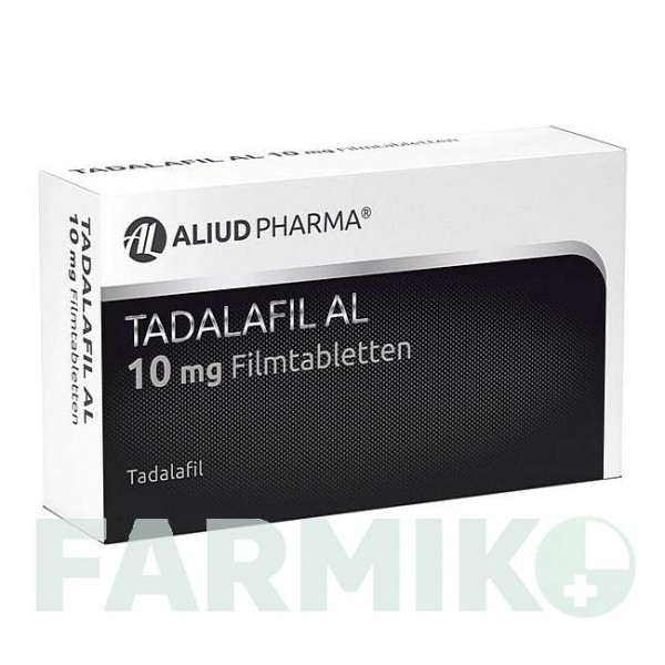 ТАДАЛАФИЛ (TADALAFIL) 10 мг таблетки 4 шт - Тадалафил ALIUD PHARMA
