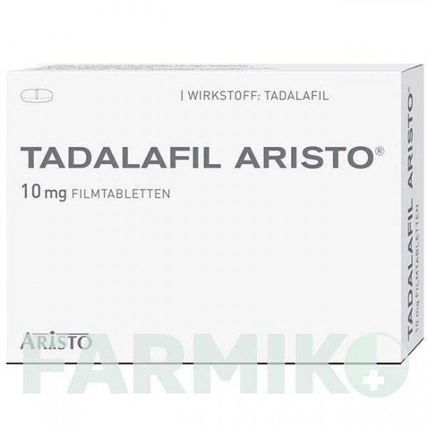 ТАДАЛАФИЛ (TADALAFIL) 10 мг таблетки 30 шт - Тадалафил ARISTO PHARMA