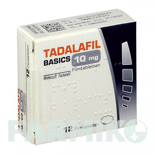 ТАДАЛАФІЛ (TADALAFIL) 10 мг таблетки 12 шт - Тадалафіл BASICS