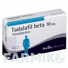 ТАДАЛАФИЛ (TADALAFIL) 10 мг таблетки 4 шт - Тадалафил BETAPHARM