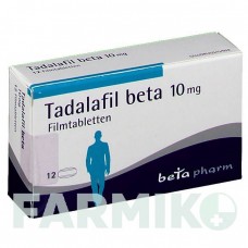 ТАДАЛАФИЛ (TADALAFIL) 10 мг таблетки 12 шт - Тадалафил BETAPHARM