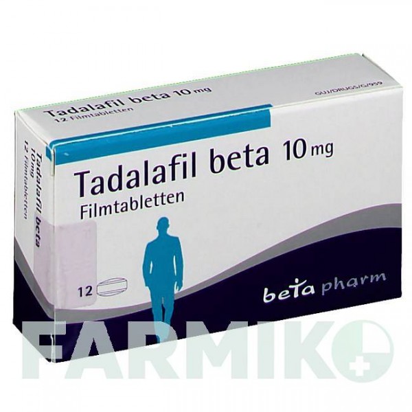 ТАДАЛАФИЛ (TADALAFIL) 10 мг таблетки 12 шт - Тадалафил BETAPHARM