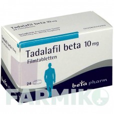 ТАДАЛАФИЛ (TADALAFIL) 10 мг таблетки 24 шт - Тадалафил BETAPHARM