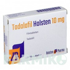 ТАДАЛАФИЛ (TADALAFIL) 10 мг таблетки 24 шт - Тадалафил HOLSTEN PHARMA
