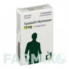 ТАДАЛАФИЛ (TADALAFIL) 10 мг таблетки 4 шт - Тадалафил HORMOSAN PHARMA