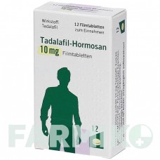 ТАДАЛАФИЛ (TADALAFIL) 10 мг таблетки 12 шт - Тадалафил HORMOSAN PHARMA