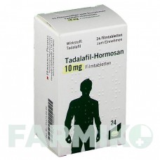 ТАДАЛАФИЛ (TADALAFIL) 10 мг таблетки 24 шт - Тадалафил HORMOSAN PHARMA