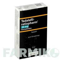 ТАДАЛАФИЛ (TADALAFIL) 10 мг таблетки 4 шт - Тадалафил RATIOPHARM