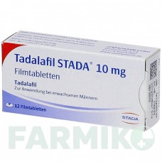 ТАДАЛАФИЛ (TADALAFIL) 10 мг таблетки 12 шт - Тадалафил STADAPHARM