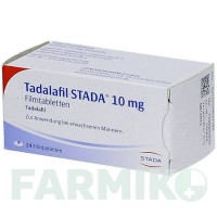 ТАДАЛАФІЛ (TADALAFIL) 10 мг таблетки 24 шт - Тадалафіл STADAPHARM