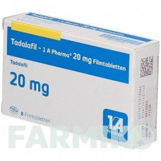 ТАДАЛАФИЛ (TADALAFIL) 20 мг таблетки 8 шт - Тадалафил 1 A PHARMA