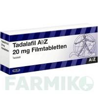 ТАДАЛАФІЛ (TADALAFIL) 20 мг таблетки 8 шт - Тадалафіл ABZ PHARMA