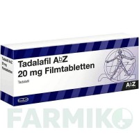 ТАДАЛАФІЛ (TADALAFIL) 20 мг таблетки 12 шт - Тадалафіл ABZ PHARMA
