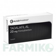 ТАДАЛАФИЛ (TADALAFIL) 20 мг таблетки 48 шт - Тадалафил ALIUD PHARMA
