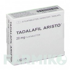 ТАДАЛАФИЛ (TADALAFIL) 20 мг таблетки 8 шт - Тадалафил ARISTO PHARMA