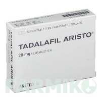 ТАДАЛАФІЛ (TADALAFIL) 20 мг таблетки 12 шт - Тадалафіл ARISTO PHARMA
