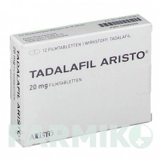 ТАДАЛАФИЛ (TADALAFIL) 20 мг таблетки 12 шт - Тадалафил ARISTO PHARMA