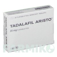 ТАДАЛАФИЛ (TADALAFIL) 20 мг таблетки 20 шт - Тадалафил ARISTO PHARMA