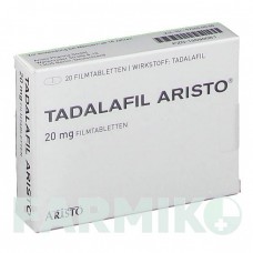ТАДАЛАФИЛ (TADALAFIL) 20 мг таблетки 20 шт - Тадалафил ARISTO PHARMA