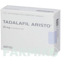 ТАДАЛАФІЛ (TADALAFIL) 20 мг таблетки 50 шт - Тадалафіл ARISTO PHARMA
