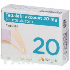 ТАДАЛАФИЛ (TADALAFIL) 20 мг таблетки 56 шт - Тадалафил AXCOUNT GENERIKA