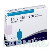 ТАДАЛАФИЛ (TADALAFIL) 20 мг таблетки 4 шт - Тадалафил BETAPHARM