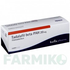 ТАДАЛАФИЛ (TADALAFIL) 20 мг таблетки 120 шт - Тадалафил BETAPHARM
