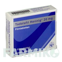 ТАДАЛАФІЛ (TADALAFIL) 20 мг таблетки 4 шт - Тадалафіл HENNIG