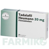 ТАДАЛАФІЛ (TADALAFIL) 20 мг таблетки 28 шт - Тадалафіл HEUMANN PHARMA
