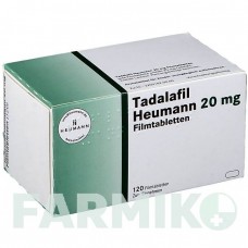 ТАДАЛАФИЛ (TADALAFIL) 20 мг таблетки 120 шт - Тадалафил HEUMANN PHARMA
