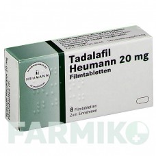 ТАДАЛАФИЛ (TADALAFIL) 20 мг таблетки 8 шт - Тадалафил HEUMANN PHARMA